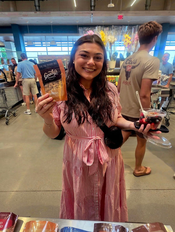 Goodys Granola shopper at Whole Foods