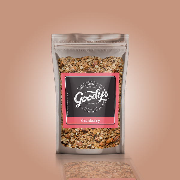 Cranberry Soft Granola Share Size Bundle (4 x 4oz Bags)
